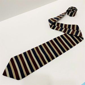 John Henry horizontally striped tie